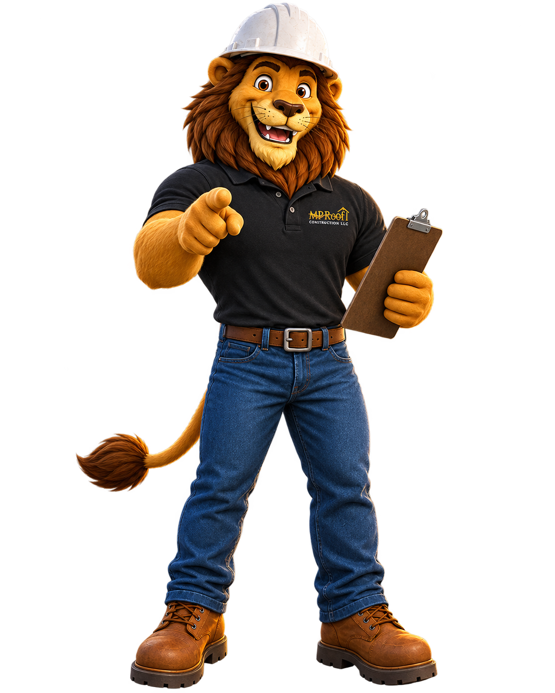MP Roof lion mascot